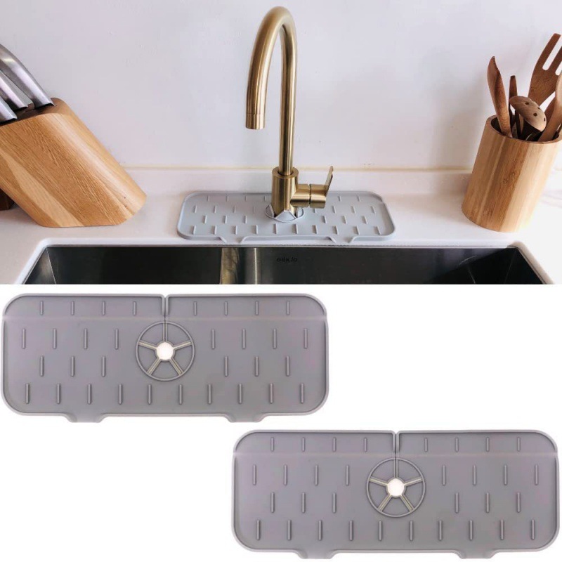 Amazon Faucet Kitchen Faucet Absorbent Mat Water Tap Absorbing Mat Silicone Faucet Mat